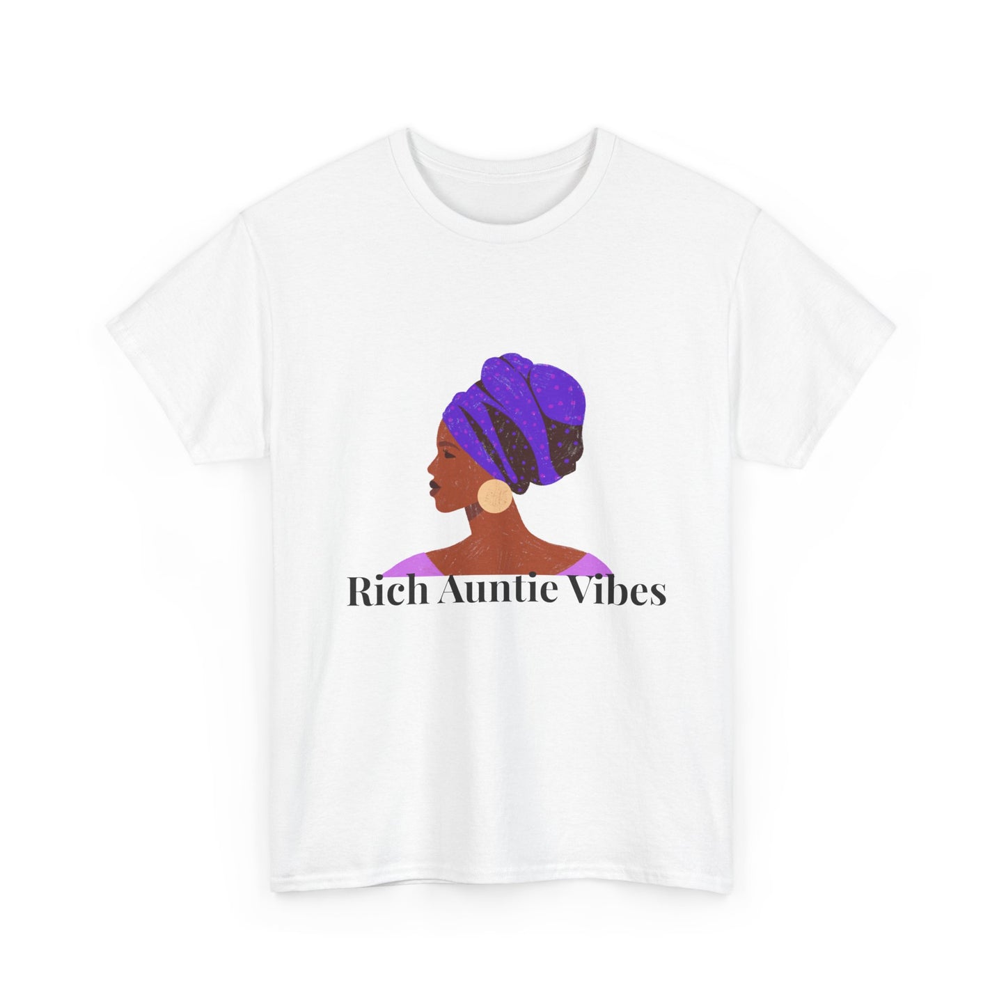 Rich Auntie Cotton Tee - Multi