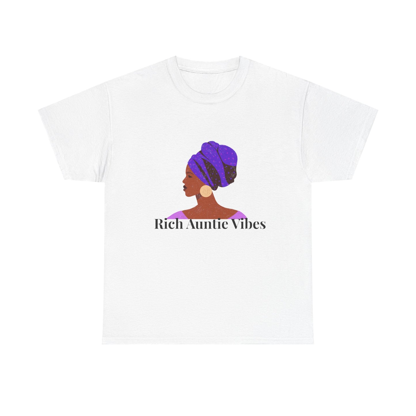 Rich Auntie Cotton Tee - Multi