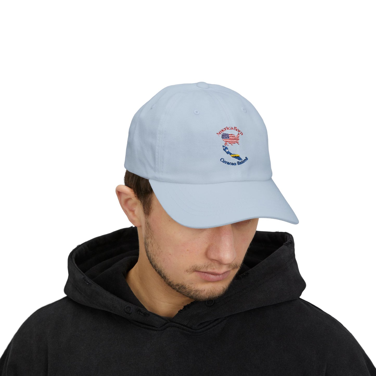 Curacao Raised Dad Cap