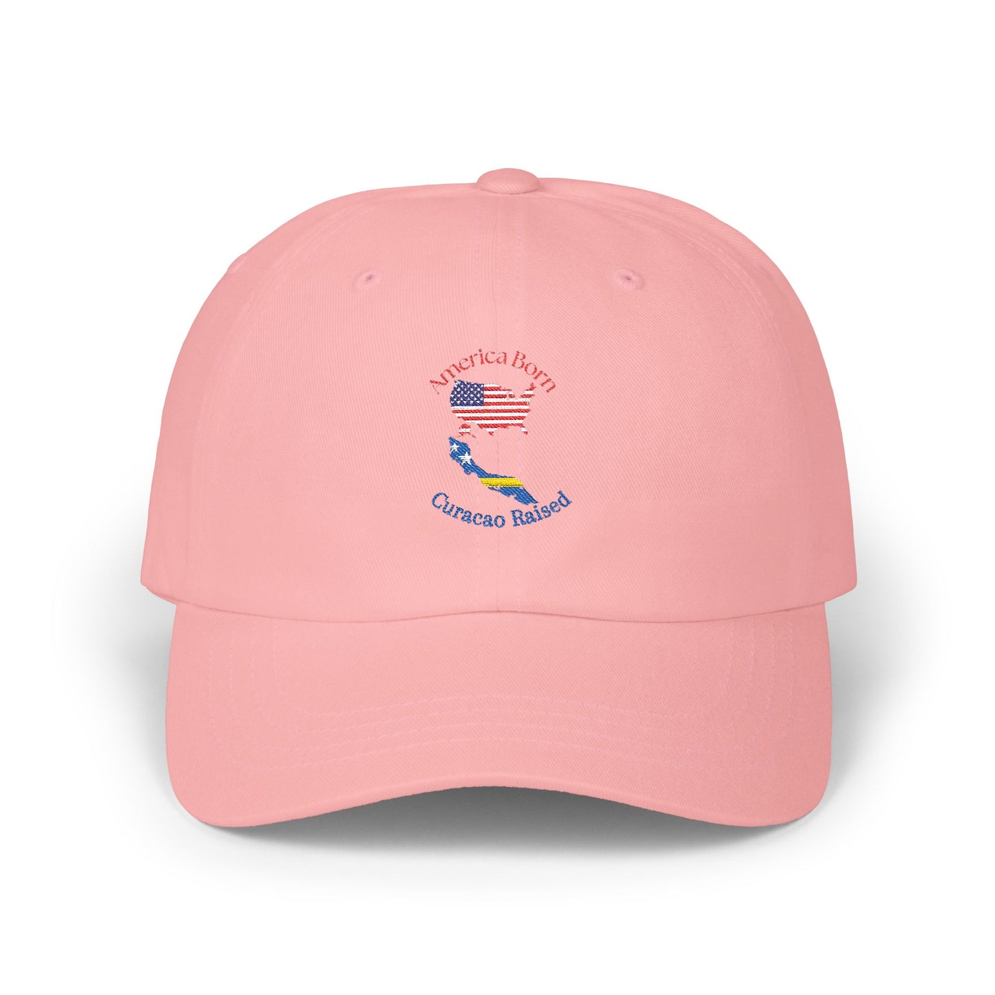 Curacao Raised Dad Cap
