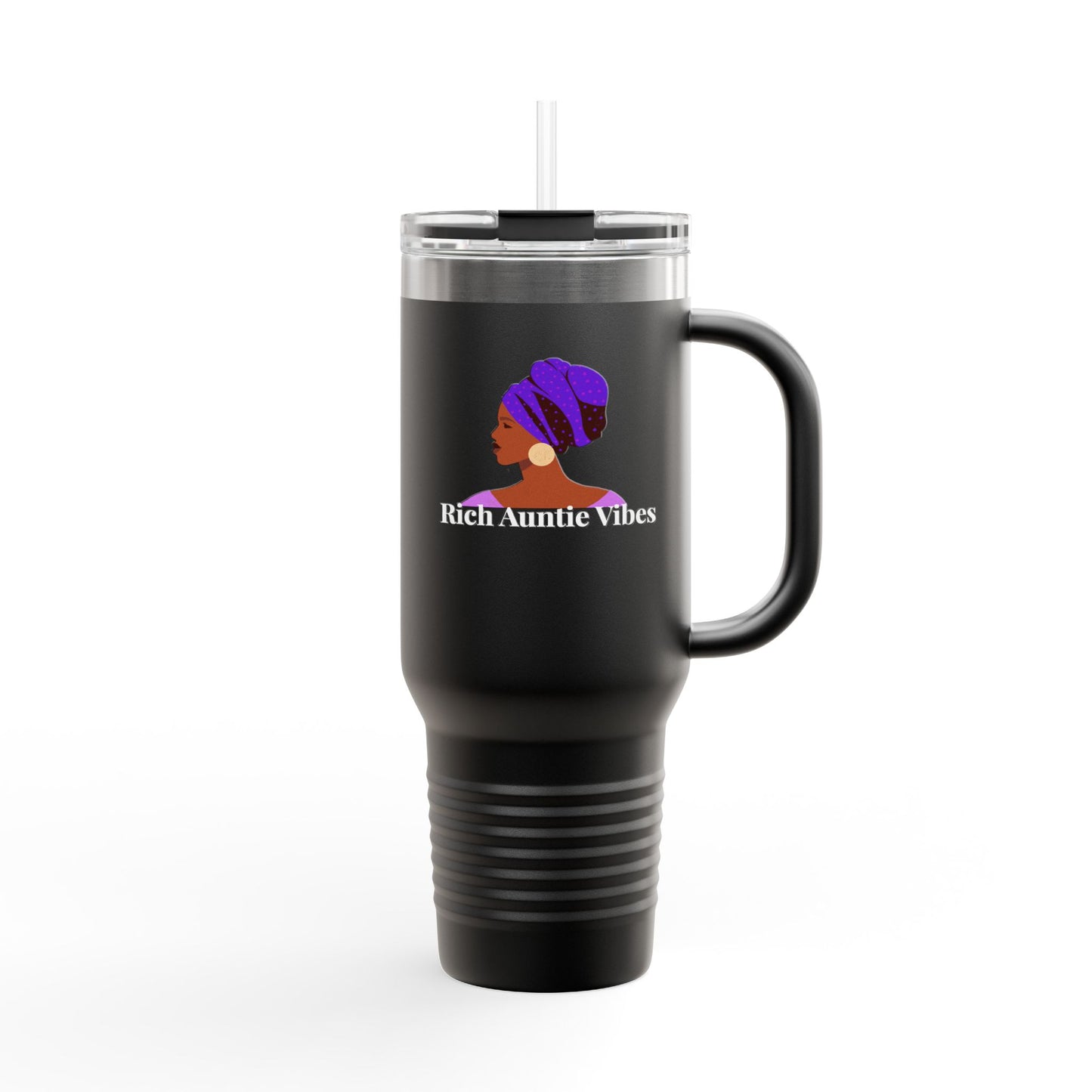 Rich Auntie Insulated Travel Mug, 40oz