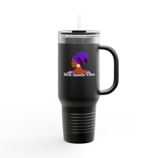 Rich Auntie Insulated Travel Mug, 40oz