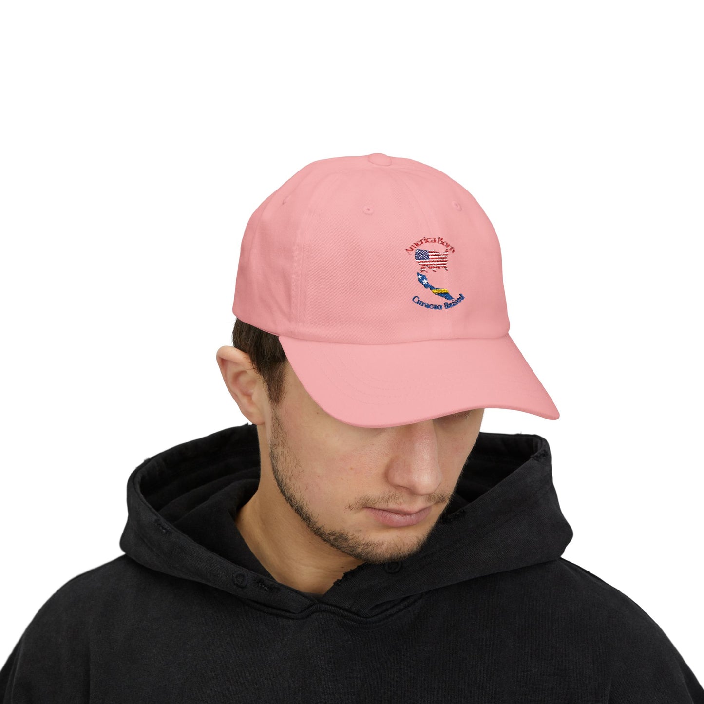 Curacao Raised Dad Cap
