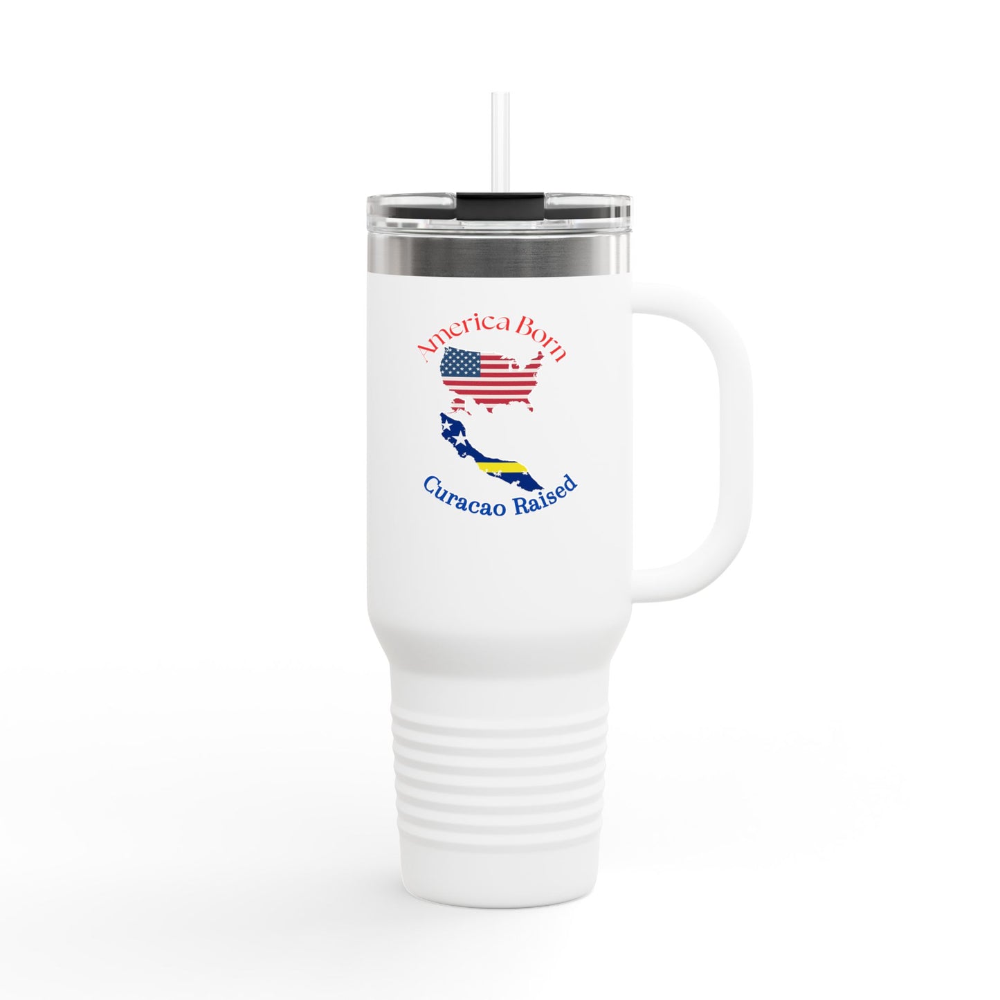 Curacao Raised Insulated Travel Mug, 40oz