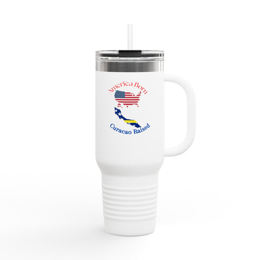 Curacao Raised Insulated Travel Mug, 40oz