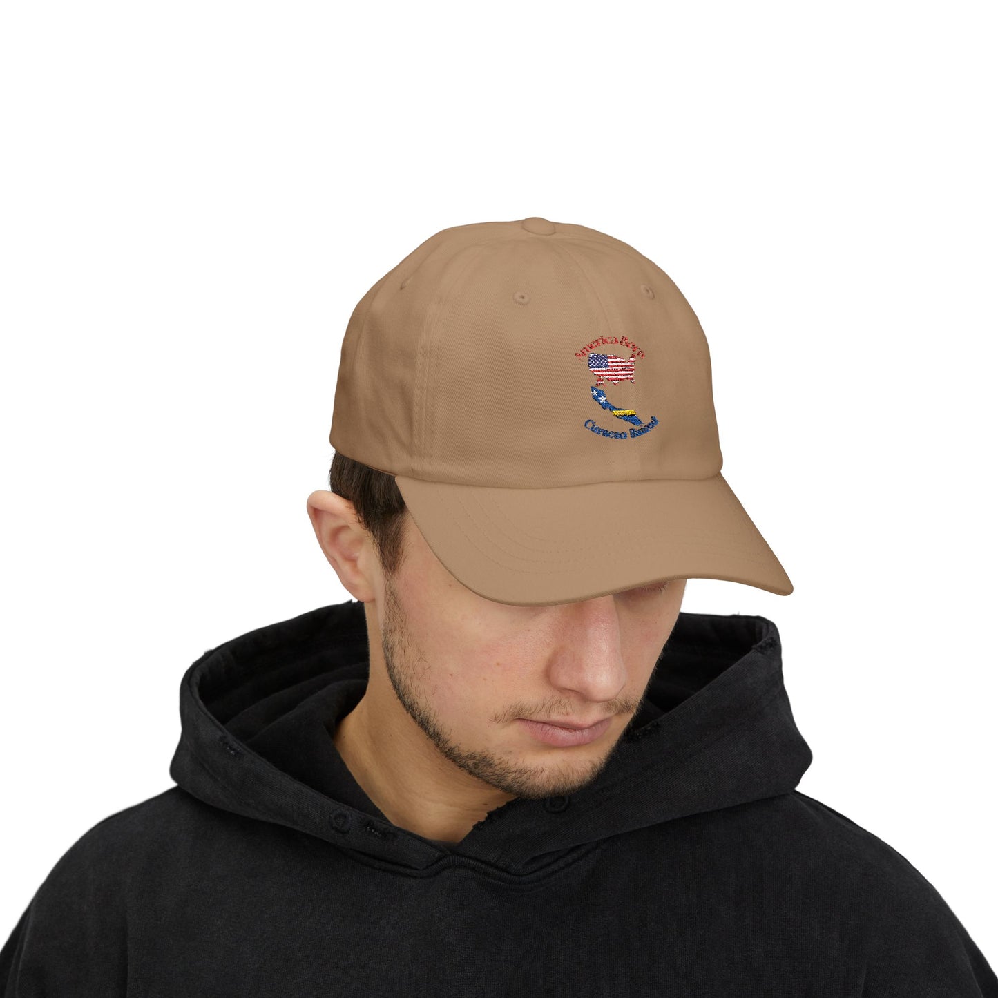 Curacao Raised Dad Cap