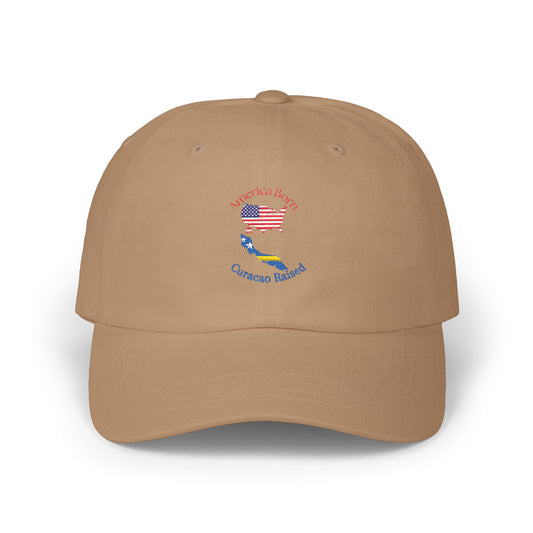 Curacao Raised Dad Cap