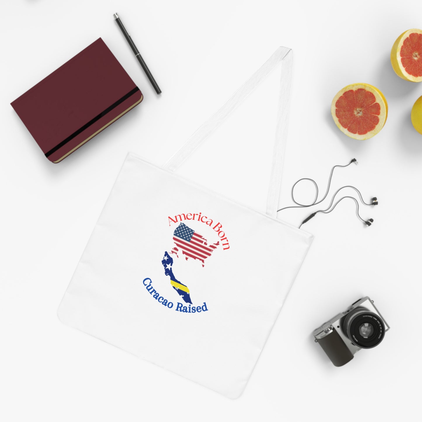 Curacao Raised Tote Bag (AOP)