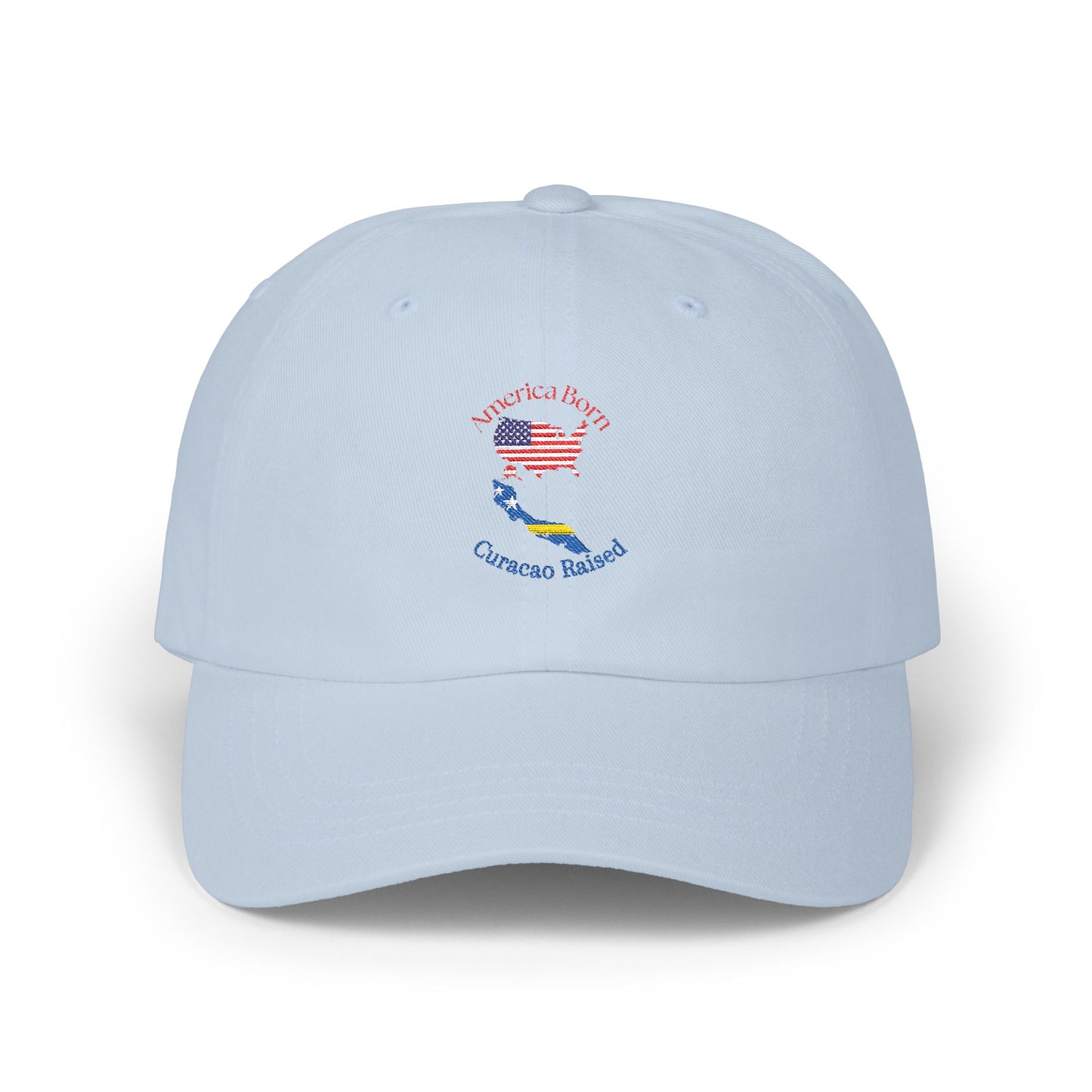 Curacao Raised Dad Cap